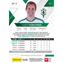 2022/23 Sportzoo Fortuna Liga 1. série #157 Tomáš Hübschman PROMO