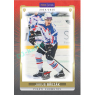 2024/25 Goal Cards Maxa liga 1. série #CHOM-04 Jakub Březák Parallel 1of40
