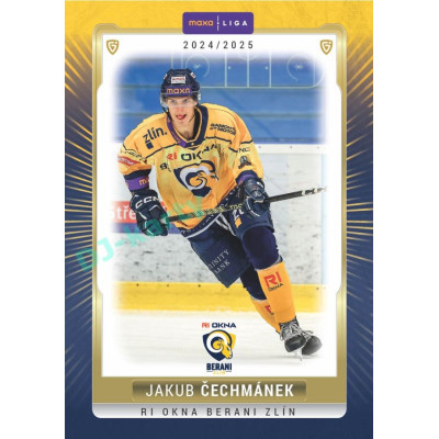 2024/25 Goal Cards Maxa liga 1. série #ZLI-23 Jakub Čechmánek Parallel 1of15