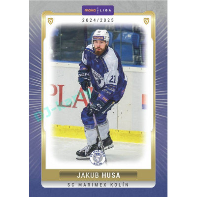 2024/25 Goal Cards Maxa liga 1. série #KOL-08 Jakub Husa Parallel 1of15