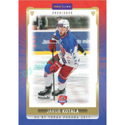 2024/25 Goal Cards Maxa liga 1. série #POR-16 Jakub Kotala Parallel 1of15