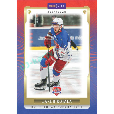 2024/25 Goal Cards Maxa liga 1. série #POR-16 Jakub Kotala Parallel 1of15