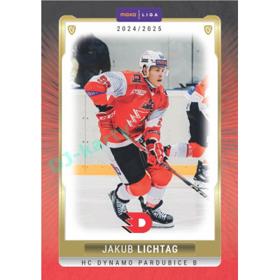 2024/25 Goal Cards Maxa liga 1. série #PCE-24 Jakub Lichtag Parallel 1of40