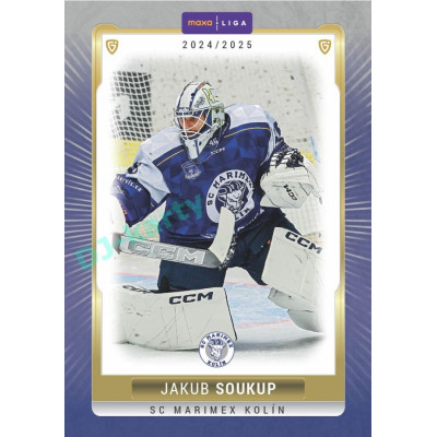 2024/25 Goal Cards Maxa liga 1. série #KOL-01 Jakub Soukup Parallel 1of40