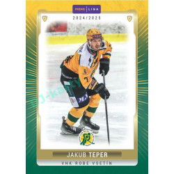 2024/25 Goal Cards Maxa liga 1. série #VSE-06 Jakub Teper Parallel 1of15