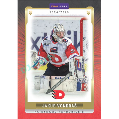 2024/25 Goal Cards Maxa liga 1. série #PCE-02 Jakub Vondraš Parallel 1of15