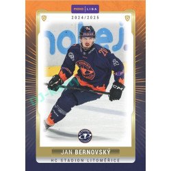 2024/25 Goal Cards Maxa liga 1. série #LIT-12 Jan Bernovský Parallel 1of15