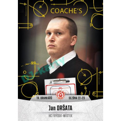 2022/23 Goal Cards Chance Liga 1. série #17 Jan Dršata Coach´s