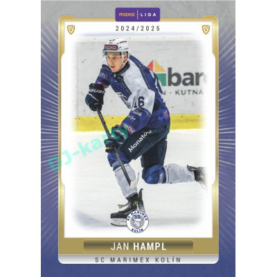 2024/25 Goal Cards Maxa liga 1. série #KOL-05 Jan Hampl Parallel 1of15
