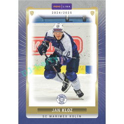 2024/25 Goal Cards Maxa liga 1. série #KOL-15 Jan Kloz Parallel 1of40
