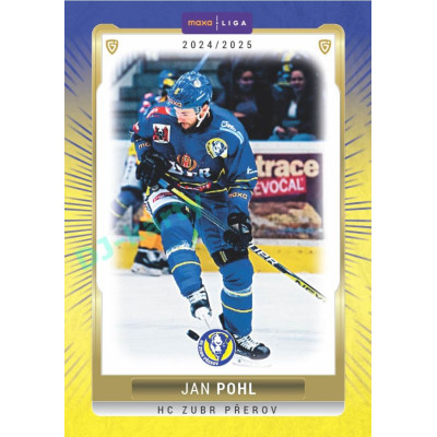 2024/25 Goal Cards Maxa liga 1. série #PRE-10 Jan Pohl Parallel 1of15