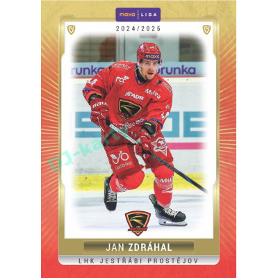 2024/25 Goal Cards Maxa liga 1. série #PRO-06 Jan Zdráhal Parallel 1of15