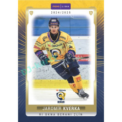 2024/25 Goal Cards Maxa liga 1. série #ZLI-16 Jaromír Kverka Parallel 1of40