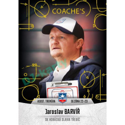 2022/23 Goal Cards Chance Liga 1. série #10 Jaroslav Barvíř Coach´s