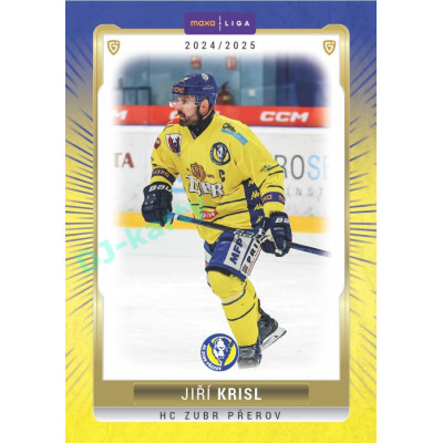 2024/25 Goal Cards Maxa liga 1. série #PRE-04 Jiří Krisl Parallel 1of15