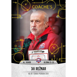 2022/23 Goal Cards Chance Liga 1. série #19 Jiří Režnar Coach´s