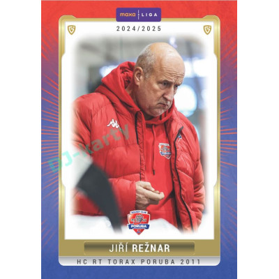 2024/25 Goal Cards Maxa liga 1. série #POR-23 Jiří Režnar Parallel 1of40
