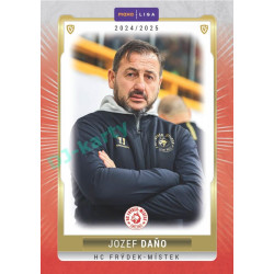 2024/25 Goal Cards Maxa liga 1. série #FMI-25 Jozef Daňo Parallel 1of15
