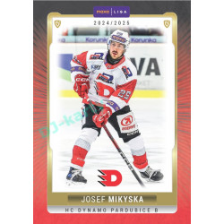 2024/25 Goal Cards Maxa liga 1. série #PCE-12 Josef Mikyska Parallel 1of15