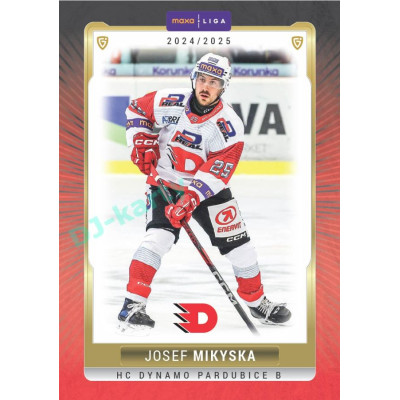 2024/25 Goal Cards Maxa liga 1. série #PCE-12 Josef Mikyska Parallel 1of40