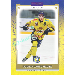 2024/25 Goal Cards Maxa liga 1. série #PRE-17 Joshua James Mácha Parallel 1of15
