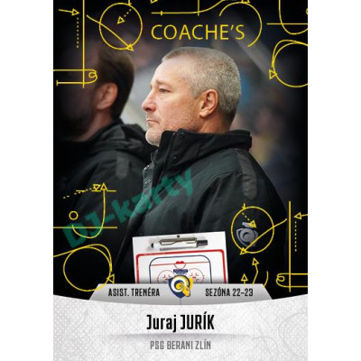 2022/23 Goal Cards Chance Liga 1. série #24 Juraj Jurík Coach´s