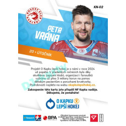 2023/24 Sportzoo O kapku lepší hokej #KN-02 Petr Vrána