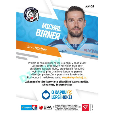 2023/24 Sportzoo O kapku lepší hokej #KN-08 Michal Birner
