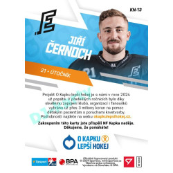2023/24 Sportzoo O kapku lepší hokej #KN-13 Jiří Černoch