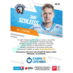 2023/24 Sportzoo O kapku lepší hokej #KN-16 Jan Schleiss