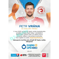 2024/25 Sportzoo O kapku lepší hokej #KN-01 Petr Vrána