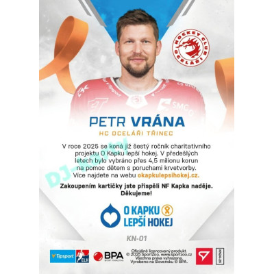 2024/25 Sportzoo O kapku lepší hokej #KN-01 Petr Vrána