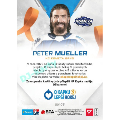 2024/25 Sportzoo O kapku lepší hokej #KN-08 Peter Mueller