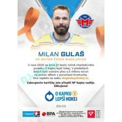 2024/25 Sportzoo O kapku lepší hokej #KN-09 Milan Gulaš
