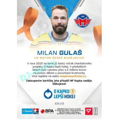 2024/25 Sportzoo O kapku lepší hokej #KN-09 Milan Gulaš