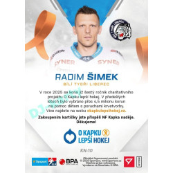 2024/25 Sportzoo O kapku lepší hokej #KN-10 Radim Šimek