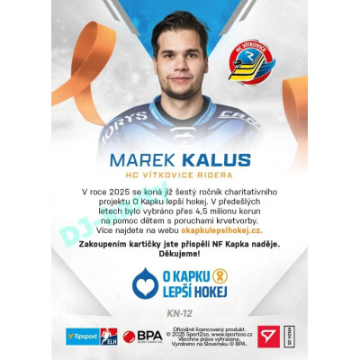 2024/25 Sportzoo O kapku lepší hokej #KN-12 Marek Kalus
