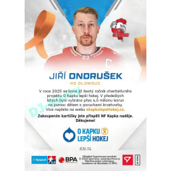 2024/25 Sportzoo O kapku lepší hokej #KN-14 Jiří Ondrušek