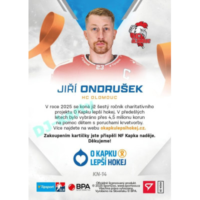 2024/25 Sportzoo O kapku lepší hokej #KN-14 Jiří Ondrušek