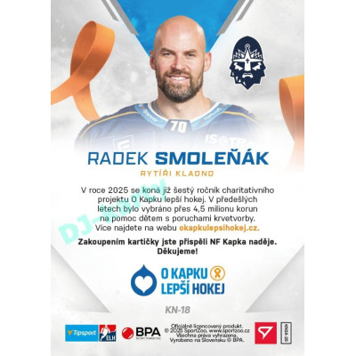 2024/25 Sportzoo O kapku lepší hokej #KN-18 Radek Smoleňák