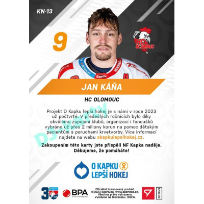 2022/23 Sportzoo O kapku lepší hokej #KN-13 Jan Káňa