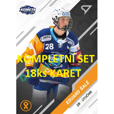 2022/23 Sportzoo O kapku lepší hokej - kompletní set 18ks karet