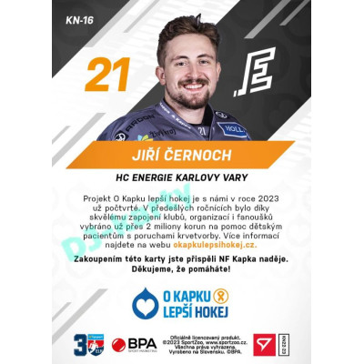 2022/23 Sportzoo O kapku lepší hokej #KN-16 Jiří Černoch