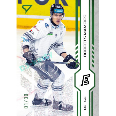 2024/25 Sportzoo ELH 1. serie #184 Roberts Mamcics Green Glitter xx/30