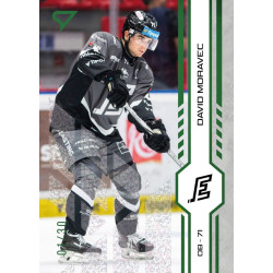 2024/25 Sportzoo ELH 1. serie #186 David Moravec Green Glitter xx/30