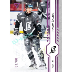 2024/25 Sportzoo ELH 1. serie #189 Radim Šalda Purple Iceberg xx/60