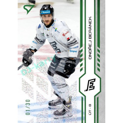 2024/25 Sportzoo ELH 1. serie #190 Ondřej Beránek Green Glitter xx/30