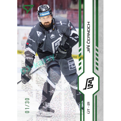 2024/25 Sportzoo ELH 1. serie #191 Jiří Černoch Green Glitter xx/30