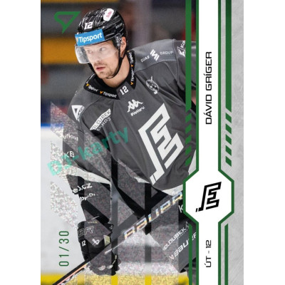 2024/25 Sportzoo ELH 1. serie #192 Dávid Gríger Green Glitter xx/30