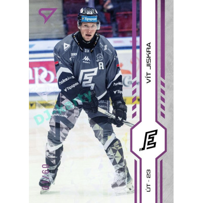 2024/25 Sportzoo ELH 1. serie #194 Vít Jiskra Purple Iceberg xx/60